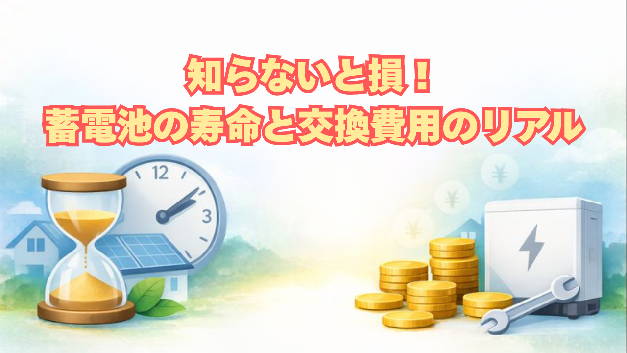 蓄電池の「寿命」と「交換費用」について分かりやすく解説! アイキャッチ画像